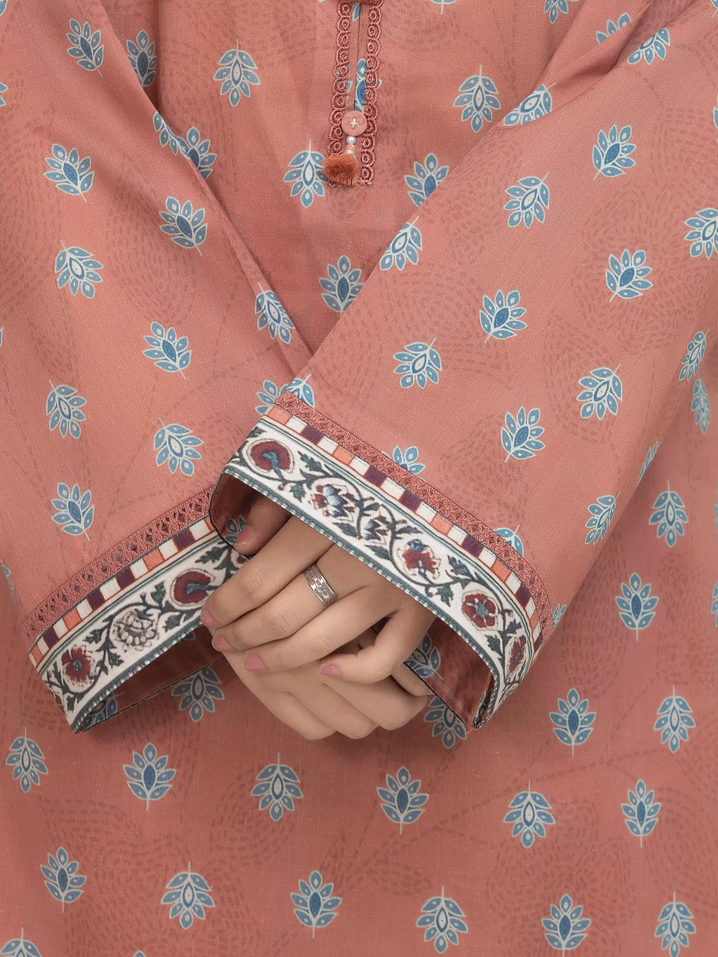 Printed Lawn Suit - EWU6A1-36766-3P