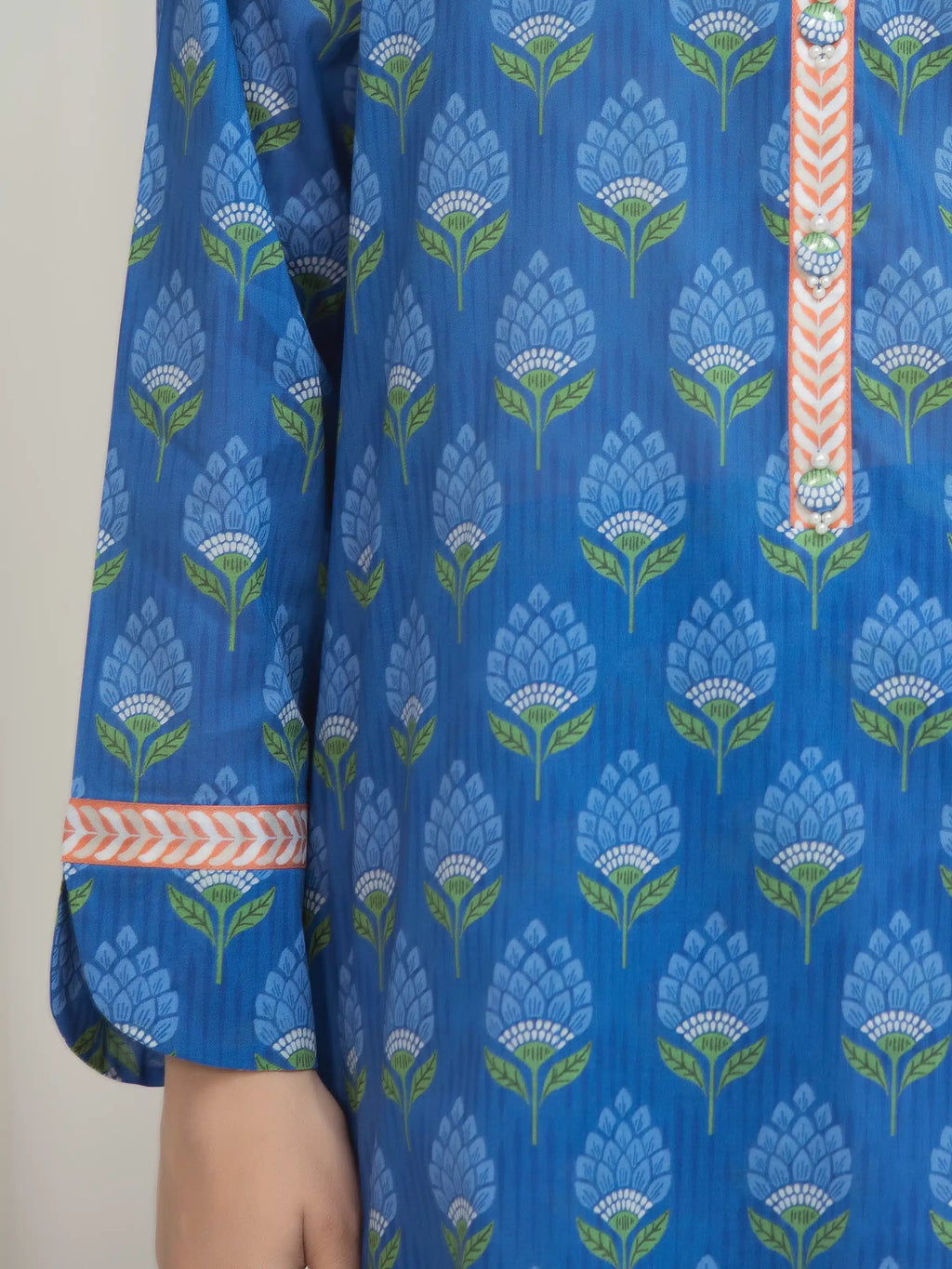 Printed Lawn Suit - EWU6A1-36760-3P