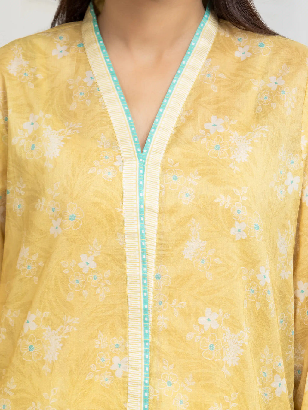 Printed Lawn Suit - EWU6A1-36757-3P