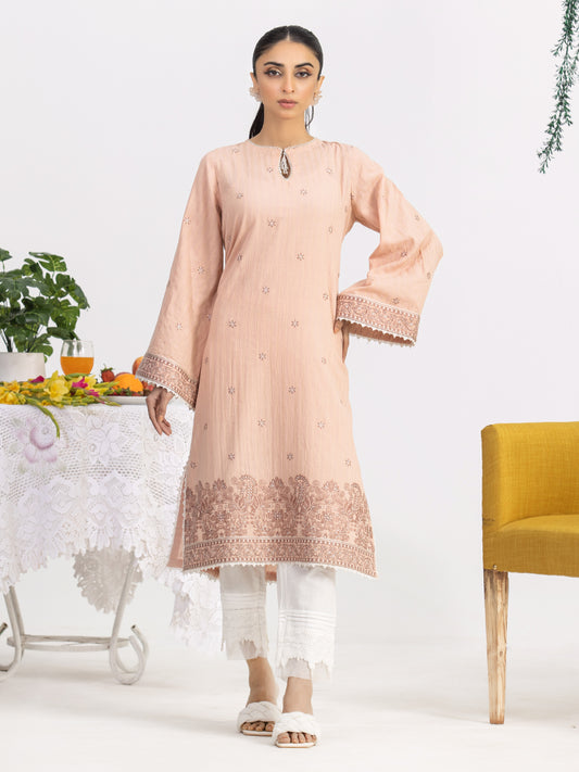 Pret 1Pc Embroidered Cotton Shirt