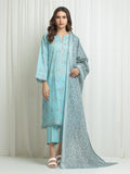Printed Lawn Suit - EWU6A1-36676-3P