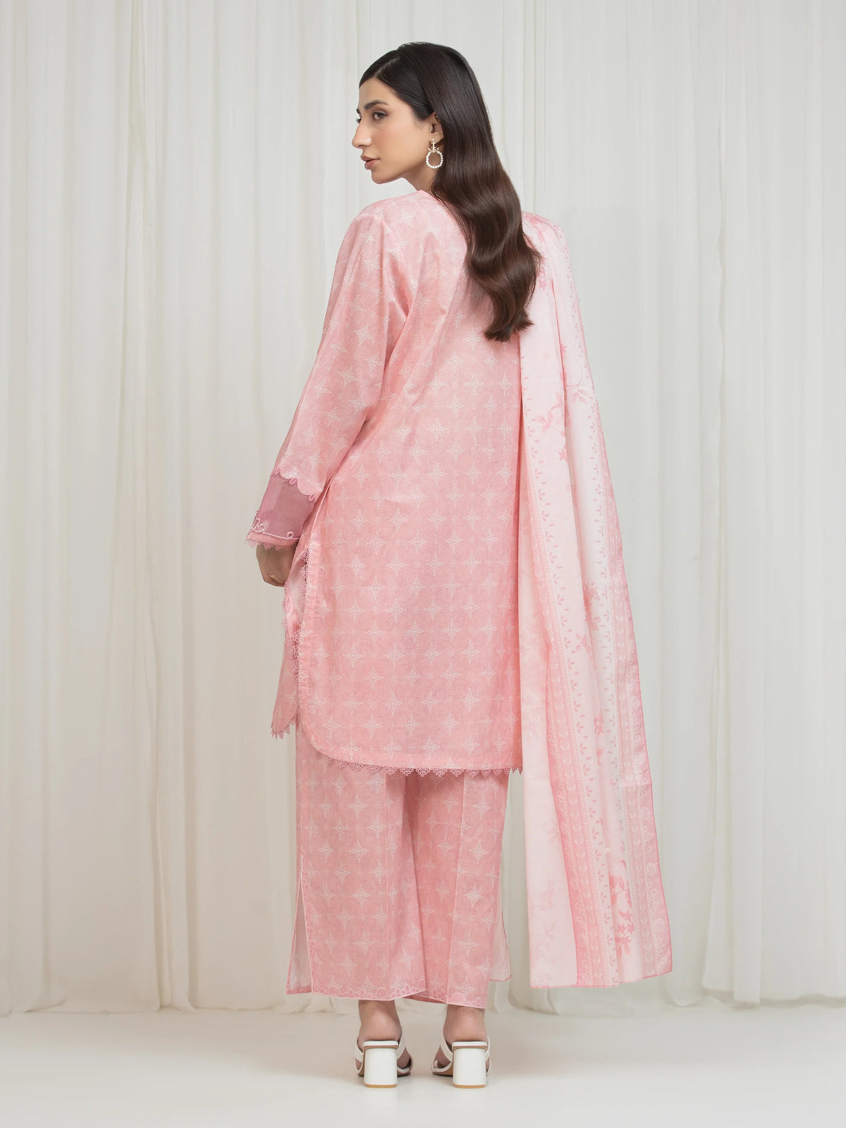 Printed Lawn Suit - EWU6A1-36759-3P