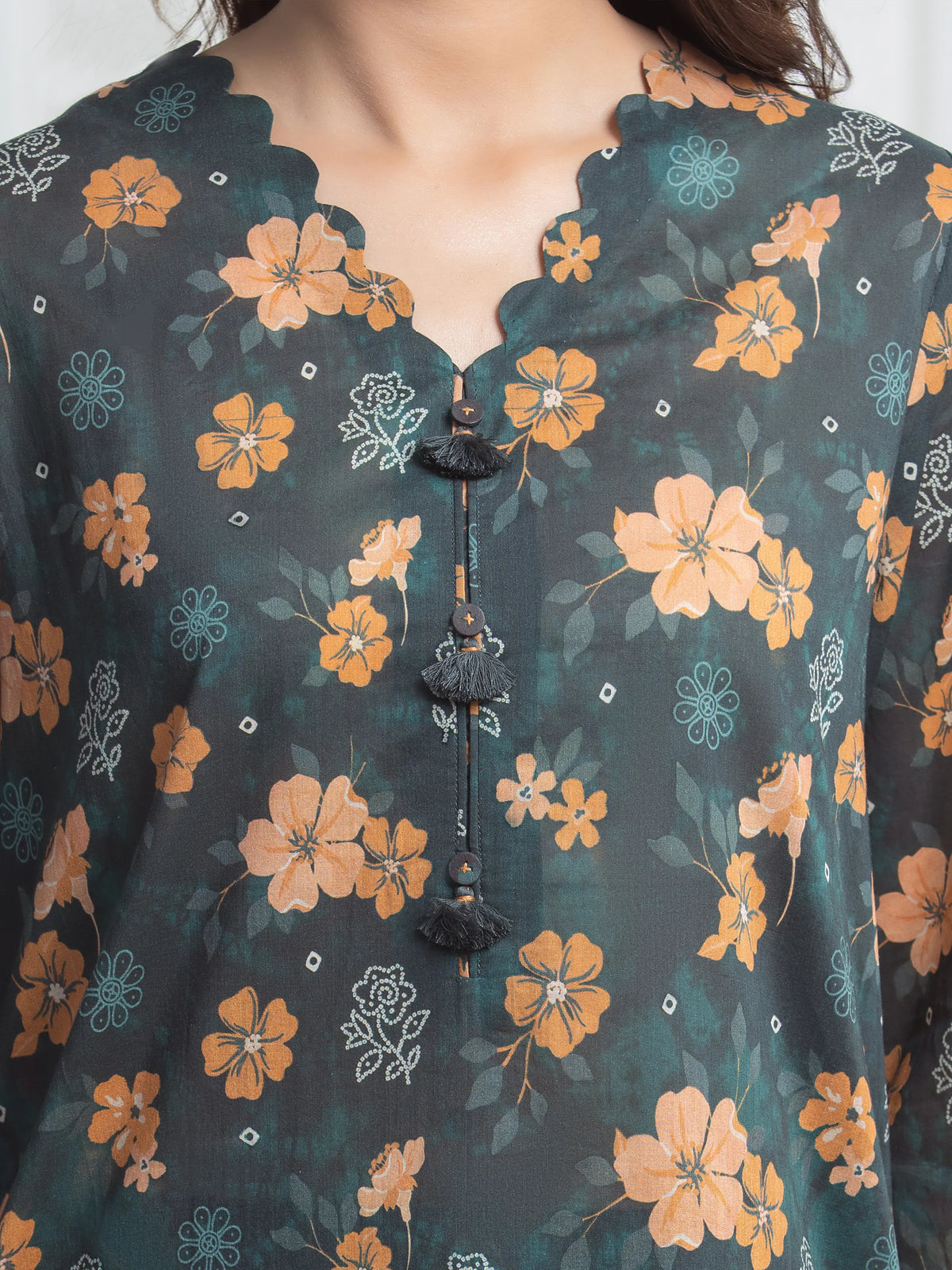 Printed Lawn Suit - EWU6A1-36858-3P