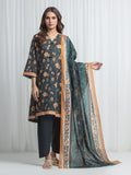 Printed Lawn Suit - EWU6A1-36858-3P