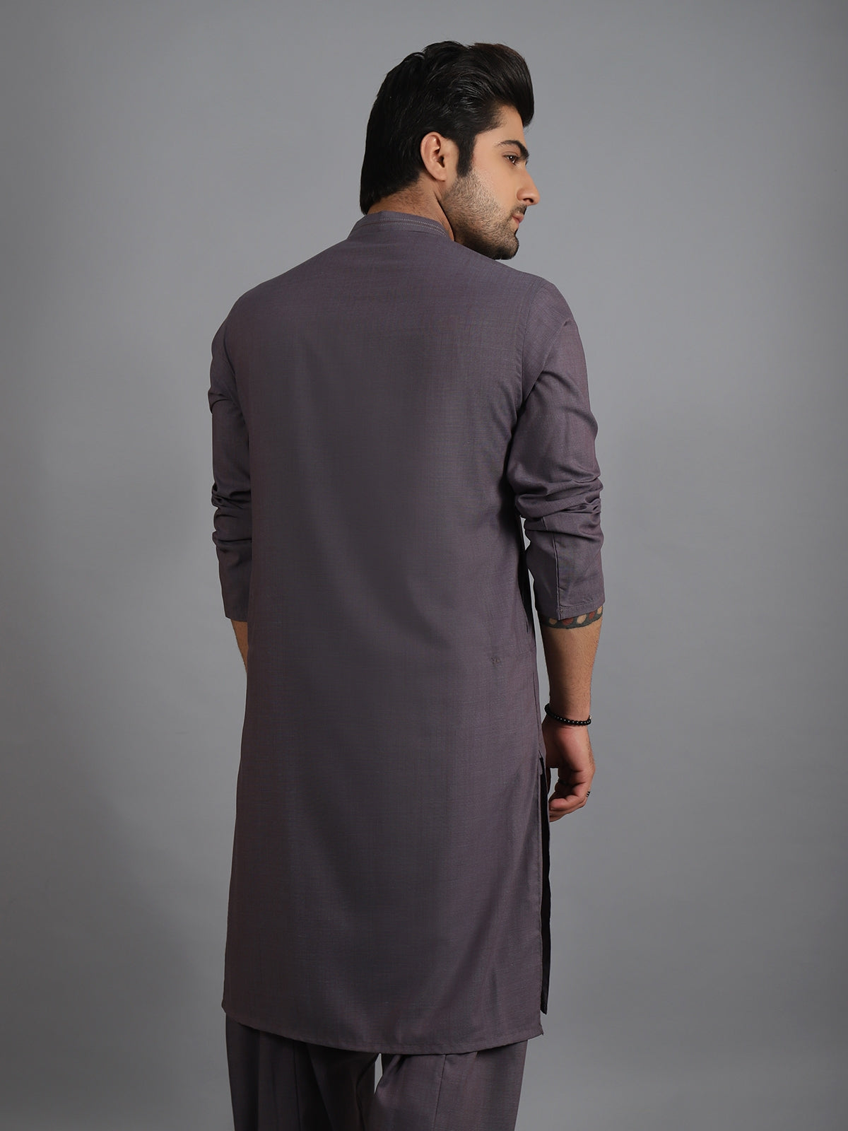Men's Purple Shalwar Kameez - ACE 60004 (W19)