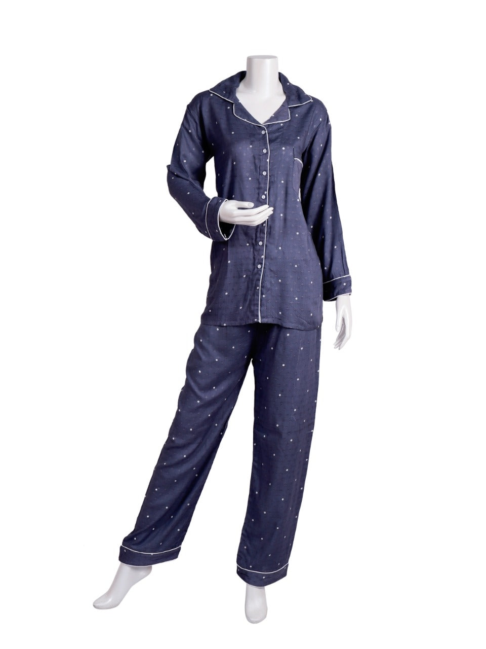 Women's Grey Night Suit - ACE 38001 (S20)