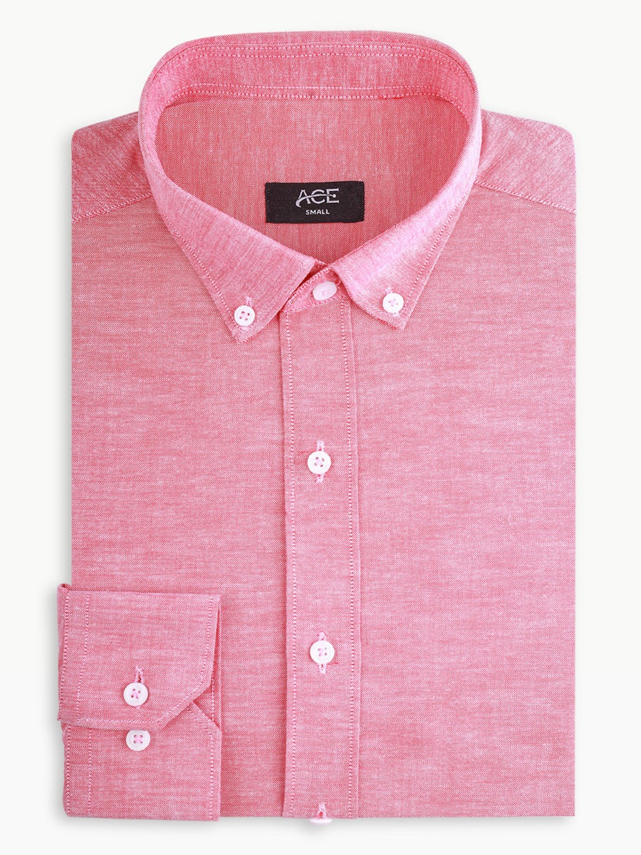 Men's Pink Full Sleeve Casual Shirt - AMTCSW21-029