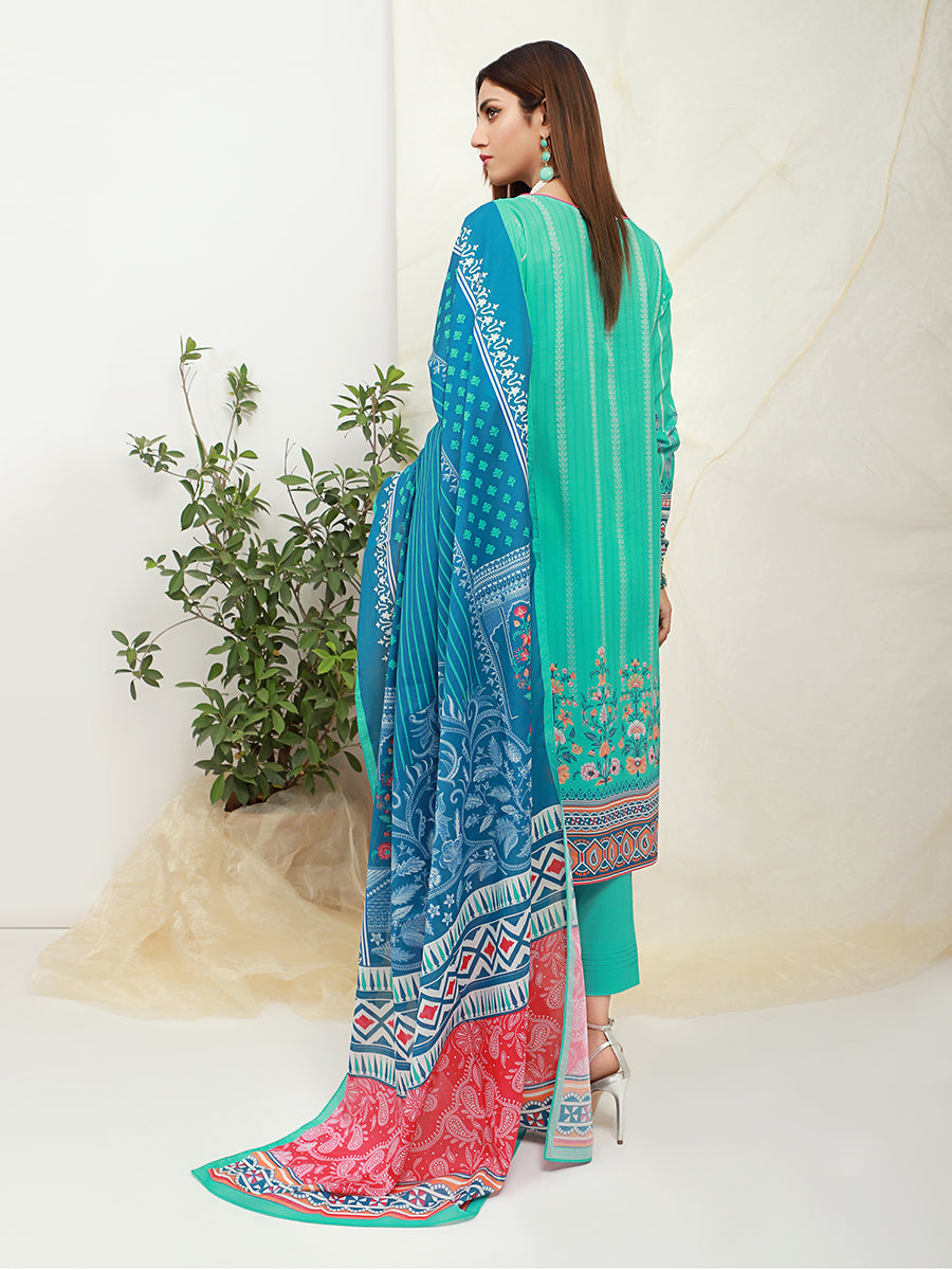 ACE 12009 (S21) Unstitched Embroidered Lawn 3 Piece