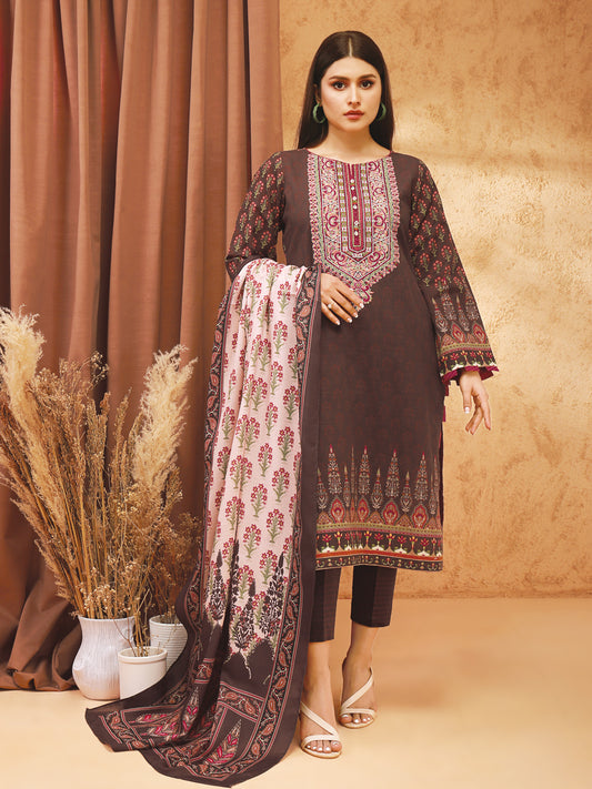 ACE 12211 (W21) Unstitched Embroidered Viscose 3 Piece