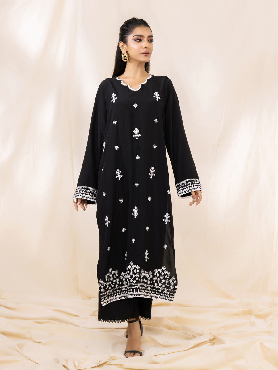 Pret 1Pc Embroidered Viscose Shirt - A-WPE1S23-338