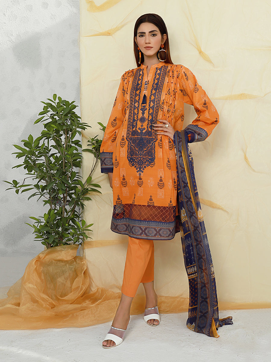 ACE 12063 (S21) Unstitched Embroidered Lawn 3 Piece
