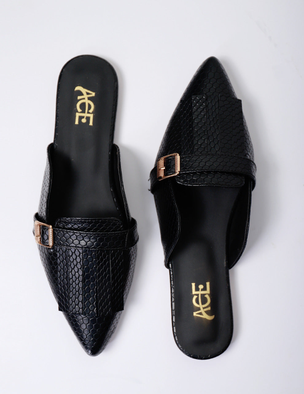 Women's Black Footwear - ACE A7 (W20)